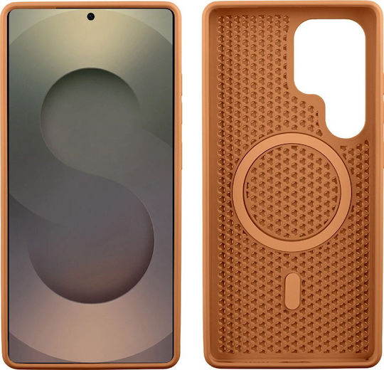 Idol 1991 Air 360 Vollschutz Silikon Braun Handyhüllen für Galaxy S25 Ultra