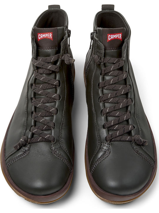 Peu Pista Gm Leather Men's Boots Waterproof Charcoal