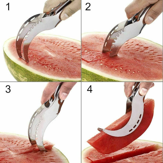 Raki Watermelon Κόπτης Καρπουζιού από Ανοξείδωτο Ατσάλι