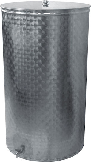 Tre.I Recipient din Oțel Inoxidabil Open Top / Flat Bottom 200lt 15092