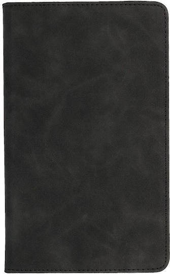 Flip Cover Leather Blacη (SAMSUNG GALAXY TAB S9 FE PLUS, S9 FE PLUS 5G)
