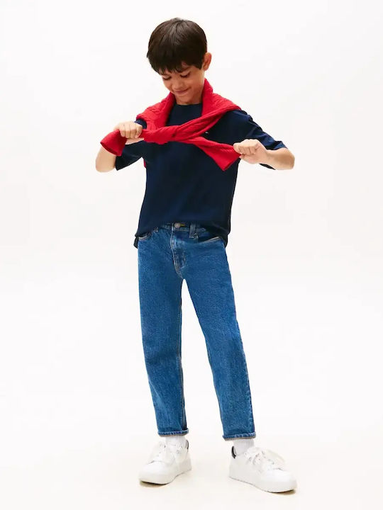 Kids Short-Sleeved Top Blue