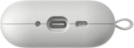 AmazingThing Case Leather with Hook in Gray color for Apple AirPods Pro 3