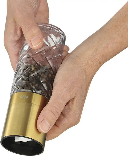 Cilio Handbuch Salz- und Pfeffermühlen-Set 16cm