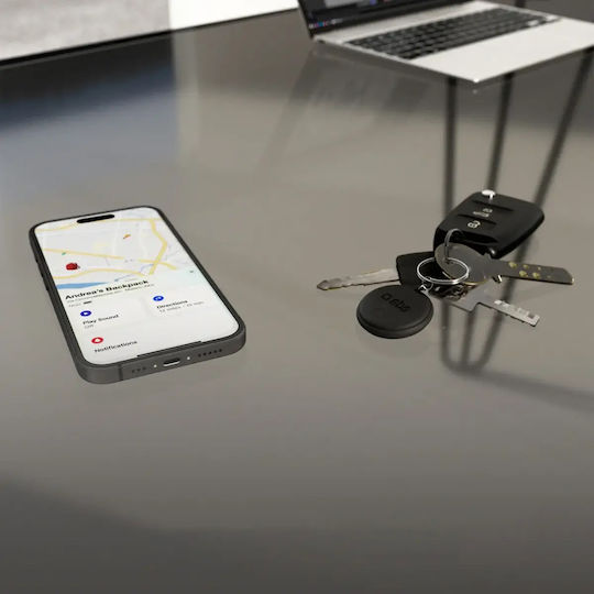 SBS Bluetooth Tracker Μαύρο 4τμχ
