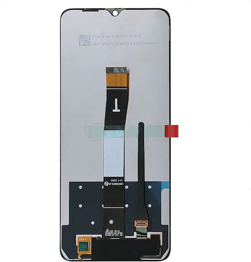 Οθόνη με Μηχανισμό Αφής για Redmi 12C (Μαύρο)