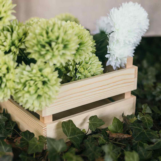 Beauty Home Garden Decoration Wooden Crate 10x30x20cm 79442-4db7f2e5