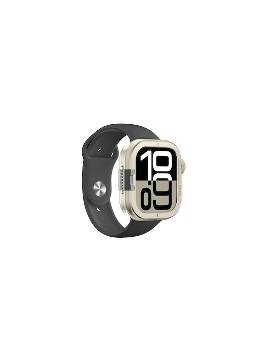 Amazingthing Titan Pro Metal Case Apple Watch 11 46mm Aluminum Titaniumeng