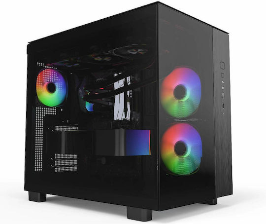 Arcane Series Gaming Desktop PC (Ryzen 7-7700/32GB DDR5/1TB SSD/Radeon RX 9060 XT/No OS)