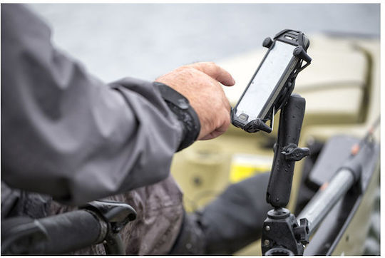 Ram Mounts Phone Mount X-grip Phone Mount Tough Claw Small Phones Long Socket Arm 5.31" 135mm