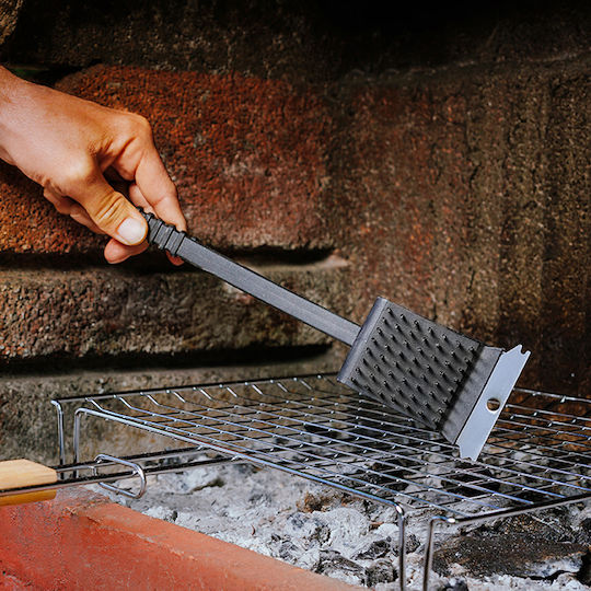 Nava Grillbürste Edelstahl BBQ GURU 3 in 1 36cm