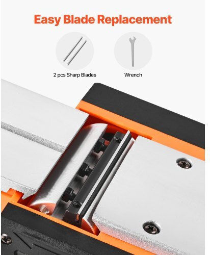 Vevor WXDDSCBCBDDC4TGZ8001V9 Πλάνη 18V Χωρίς Καρβουνάκια (Brushless) Solo