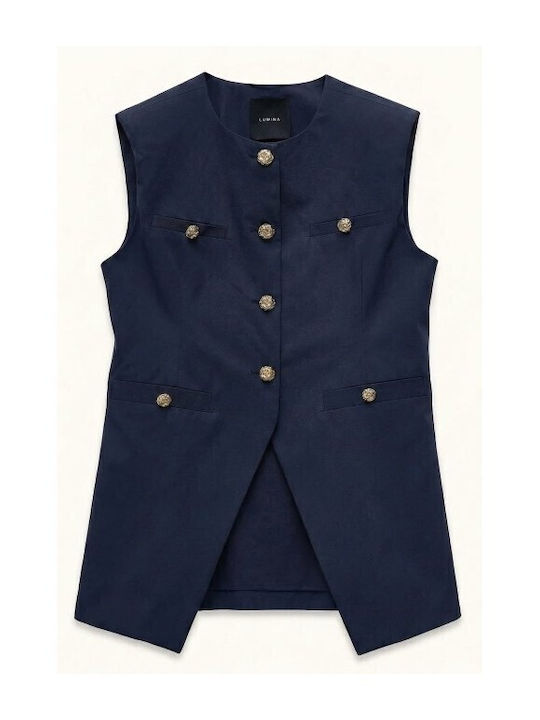 Blue Women's Vest