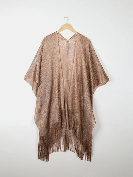 Rock Club Women's Beachwear Pink Kimono