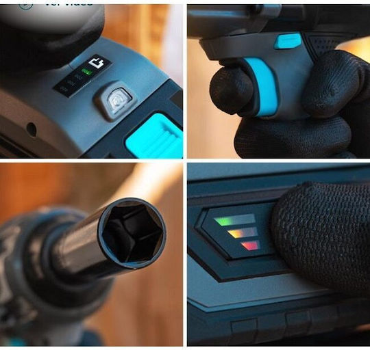 Cecotec CecoRaptor Perfect Impact 2020 Ultra Ударен гайковерт 1x2Ах с Приемник 1/2"