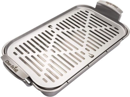 Char-Broil Placă de copt cu Suprafață din Inox Cositorit 42.5x22x2cm