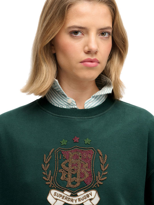 Women's Sweatshirt Dark Pine Green