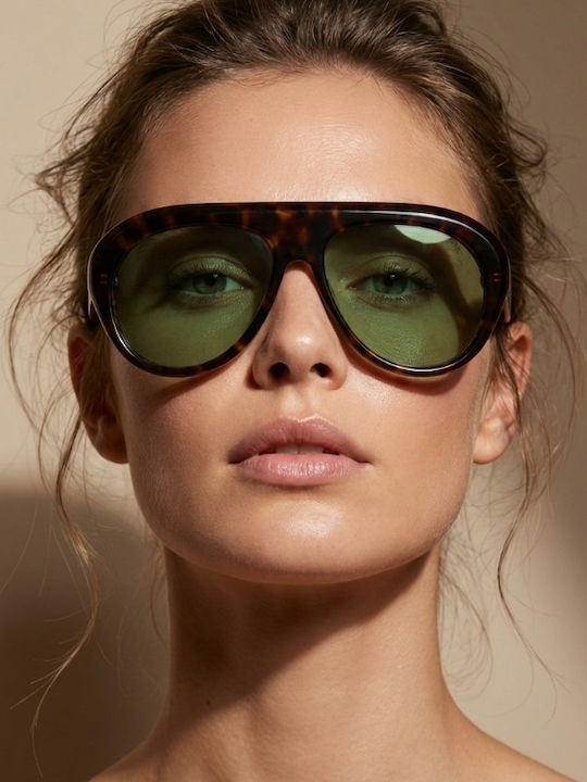 AV Sunglasses Lyra Γυαλιά Ηλίου με Κοκκάλινο Σκελετό