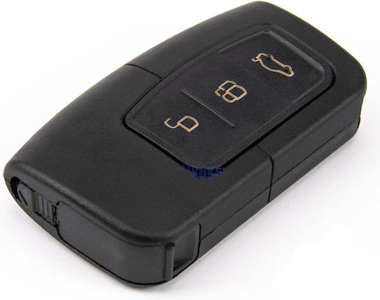 Autoschlüsselhülle mit Lama HU101 Ohne Tasten Für Ford