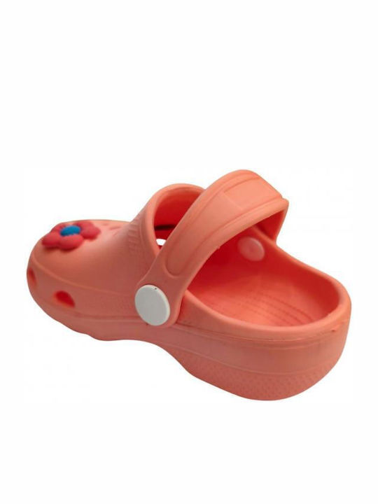 Kids Beach Clogs Orange