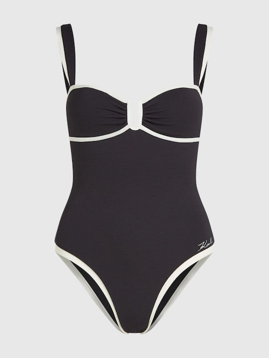 One Piece Swimsuit Black