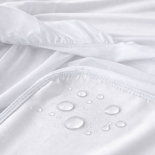 Ravelia Protective Waterproof Fitted Mattress Cover Double 160x200+40cm