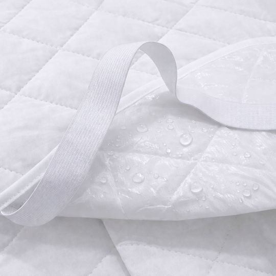 Ravelia Protective Waterproof Mattress Cover Double Size With Elastic Straps 120x200cm