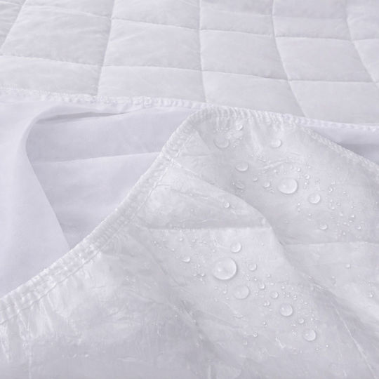 Ravelia Protective Mattress Cover Single Waterproof With Fitted Skirt 90x200+40cm