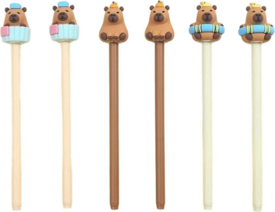 Capybara 3d 3 Pixuri Gel (Desene și Modele Diverse)