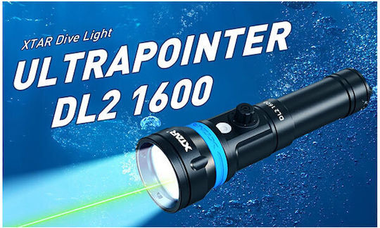 XTAR Diving Light Rechargeable LED with Brightness 1600lm