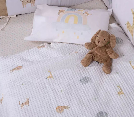 Nef-Nef Homeware Κουβέρτα Spring Happiness