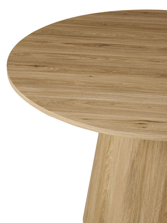 Koidern Runder Esszimmertisch Küche Holz 120x120x75cm