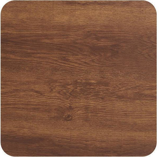 Rectangular Zigon Set Fl3603 Wooden Brown 3 Pieces M30xW30xH50cm