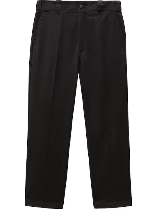 Work Trousers Chino in Regular Fit Black