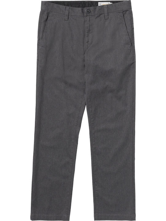 Frickin Modern Trousers Chino in Regular Fit Charcoal Heather