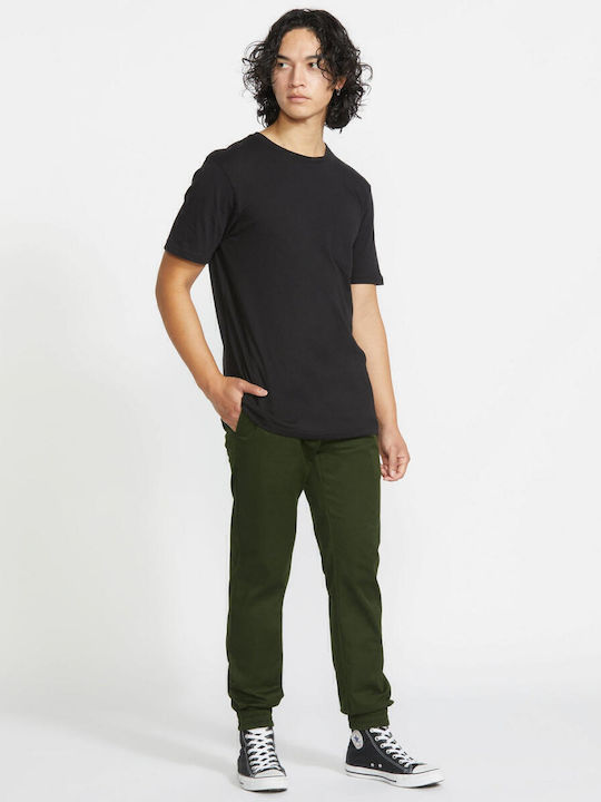 Frickin' Slim Jogger Trousers Chino in Slim Fit Green