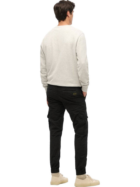 Ovin Trousers Cargo in Slim Fit Black