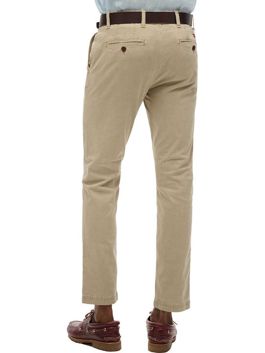 'international' Trousers Chino in Slim Fit Brown