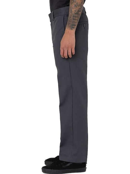 Work Trousers in Slim Fit Gray