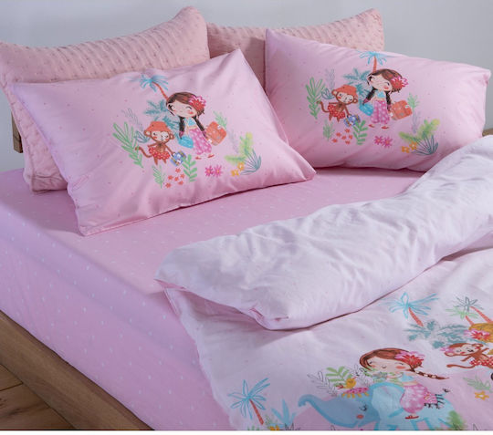 Nef-Nef Homeware Single Set Welcome To India Lilac 170x260cm Nef-Nef Homeware Single Set Welcome To India Lilac 170x260cm
