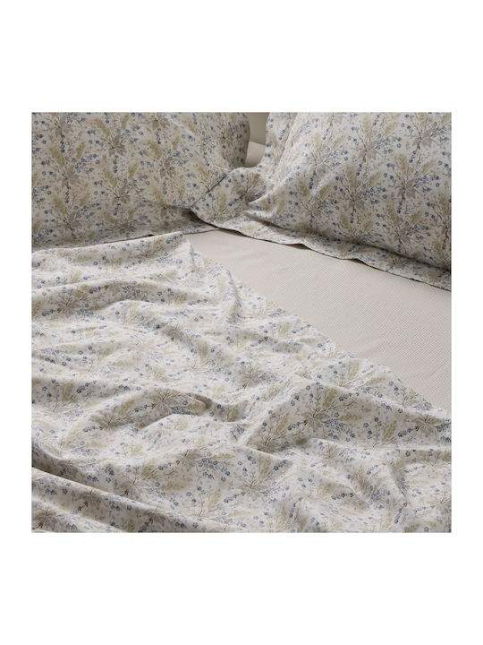 Das Home 5440 5440 Super-Double Bed Sheets Set with Rubber Hugger 170x200+35cm 4 Pieces