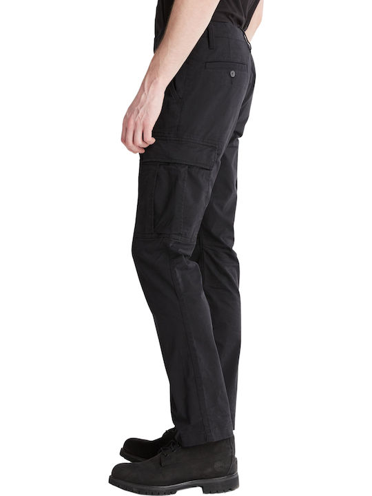 Hose Cargo Elastisch Schwarz