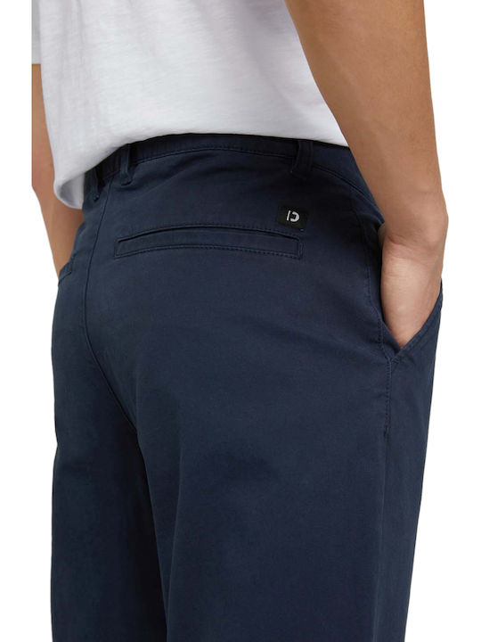 Trousers Chino Elastic in Relaxed Fit Navy Blue