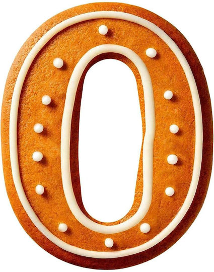 Cookie Cutter Număr 0 7.5 Centimetri