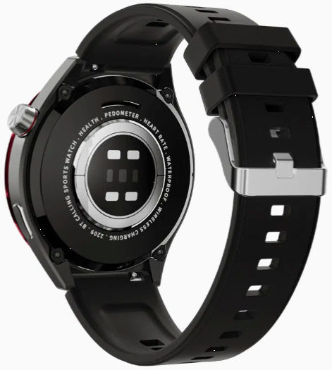 Andowl Smartwatch Mit Herzfrequenzsensoren Schwarz