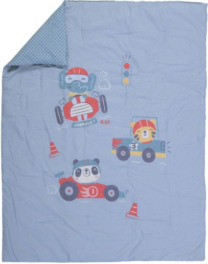 Nef-Nef Homeware Super Boy Бебешко Кувертюре Памучно Super Boy 110x140cm