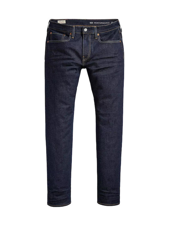502 Ανδρικό Παντελόνι Τζιν Cropped με Regular Tapered Εφαρμογή Dark Blue