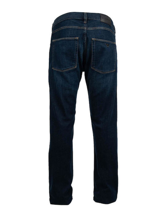 Emporio Armani Ανδρικό Παντελόνι Τζιν Regular Fit Blue