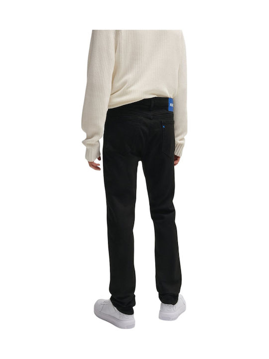 Men's Jeans Pants with Slim Fit Black
