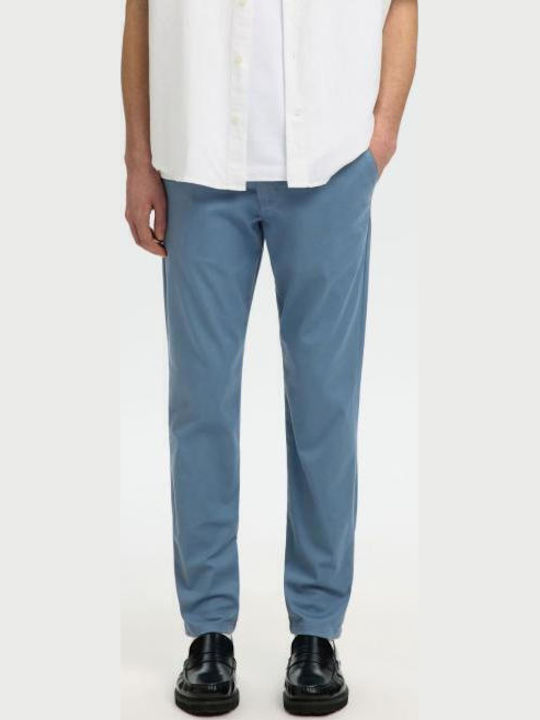Παντελόνι Chino σε Slim Εφαρμογή Blue Mirage